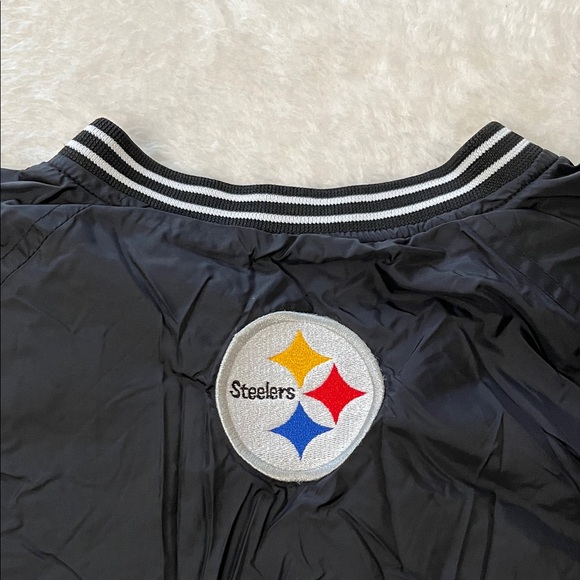 NFL Youth Pittsburgh Steelers Windbreaker Jacket - Picture 7 of 10